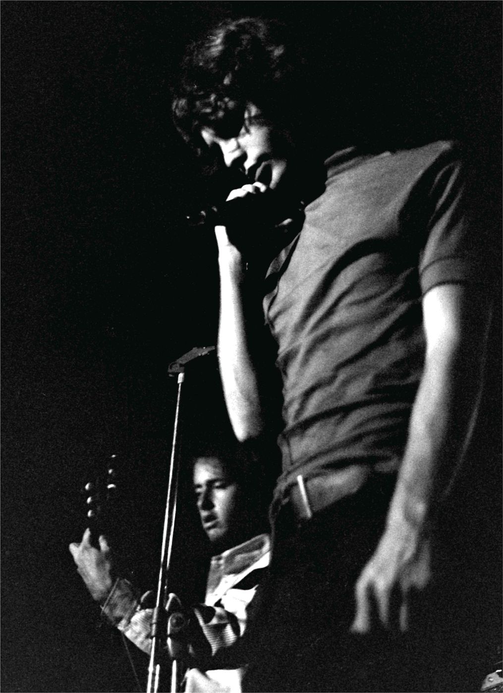 Jim Morrison and Robby Krieger