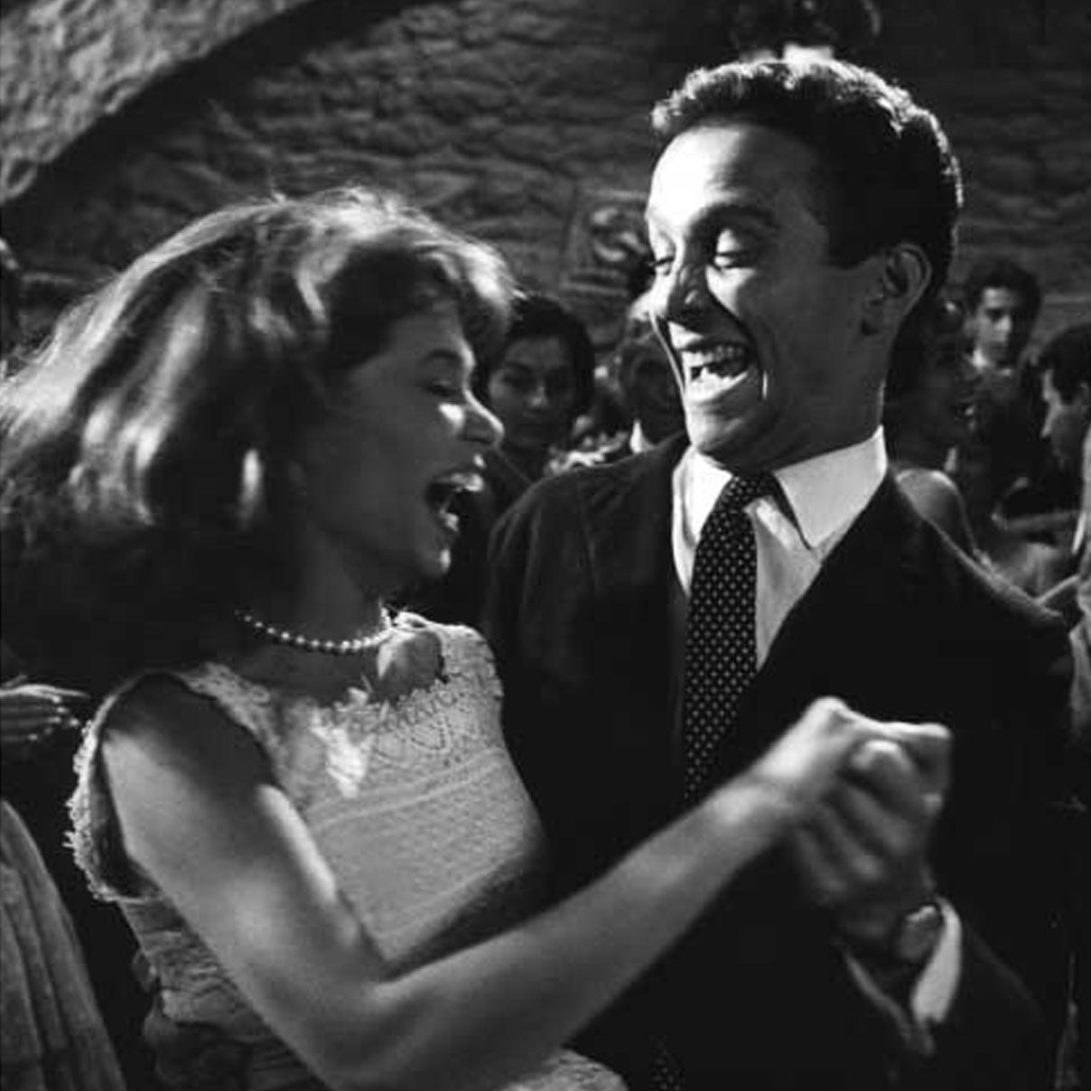 Ronnie Haran dancing with Joel Grey in Come September